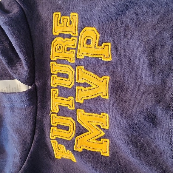 "Future MVP" navy pullover hoodie - Picture 4 of 4
